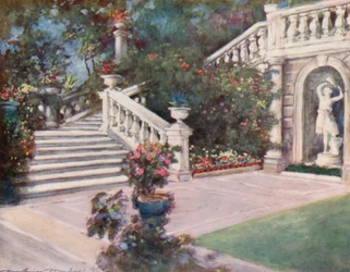 Un jardin, Rome